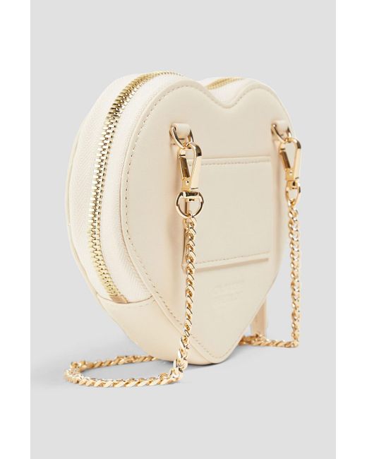 Claudie Pierlot Natural Quilted Leather Shoulder Bag