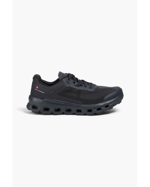 On Shoes Black Cloudvista 2 Mesh Sneakers for men