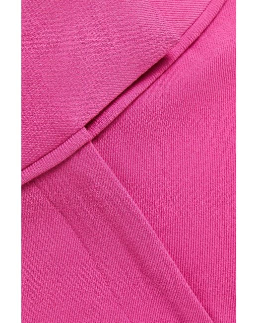 Rachel Zoe Pink Cropped hose mit schmalem bein aus twill