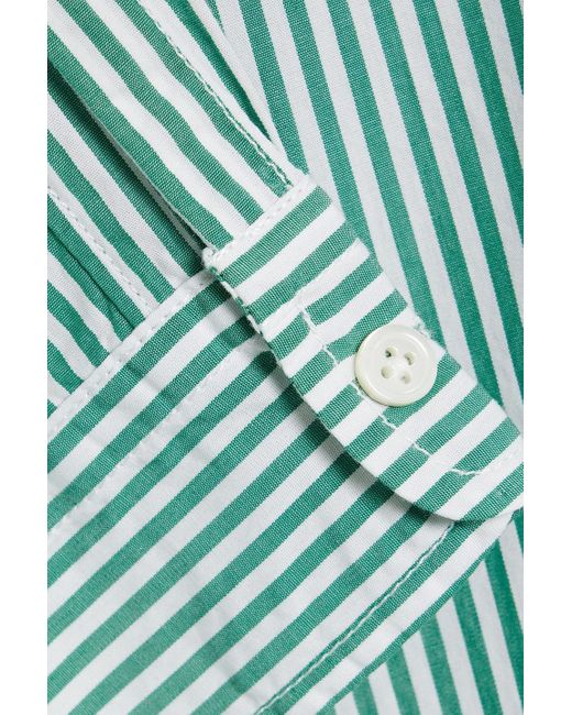 Alex Mill Blue Mill Striped Cotton-Poplin Shirt for men