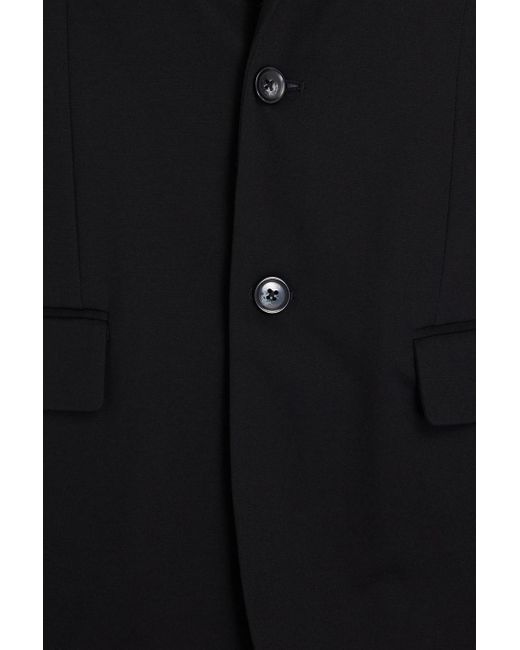Emporio Armani Black Jersey Blazer for men