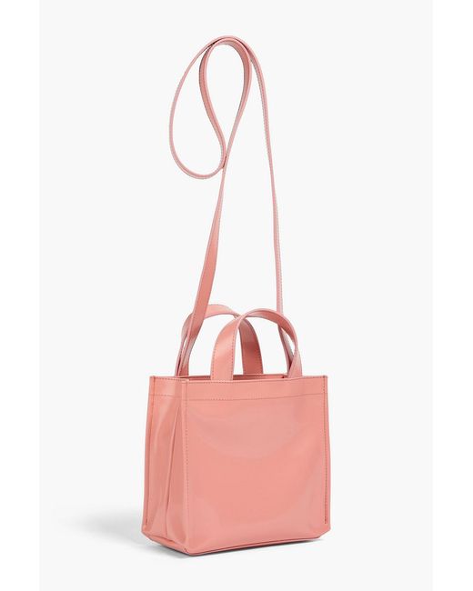 Acne Pink Embossed Tote