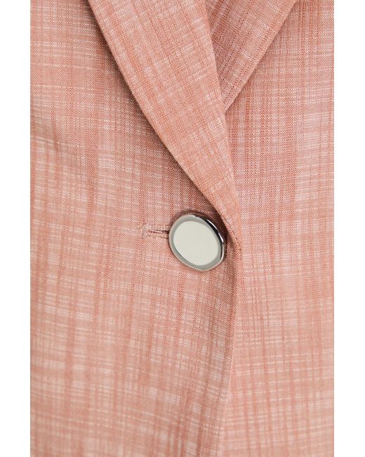 10 Crosby Derek Lam Pink Gabriel Woven Jacket