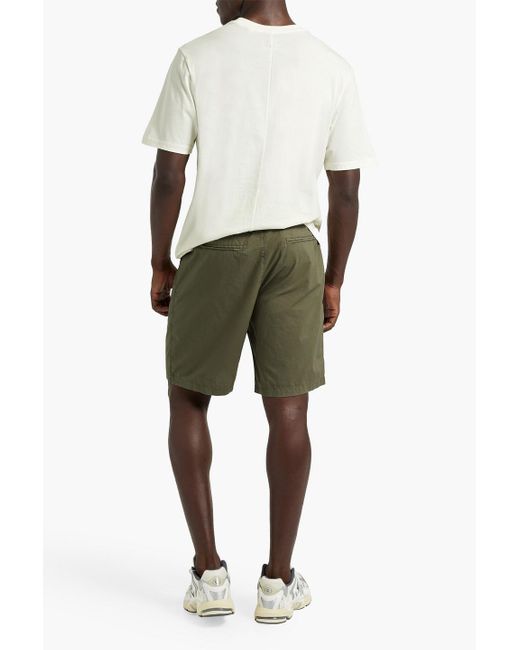 Rag & Bone Green Oscar Cotton-ripstop Shorts for men