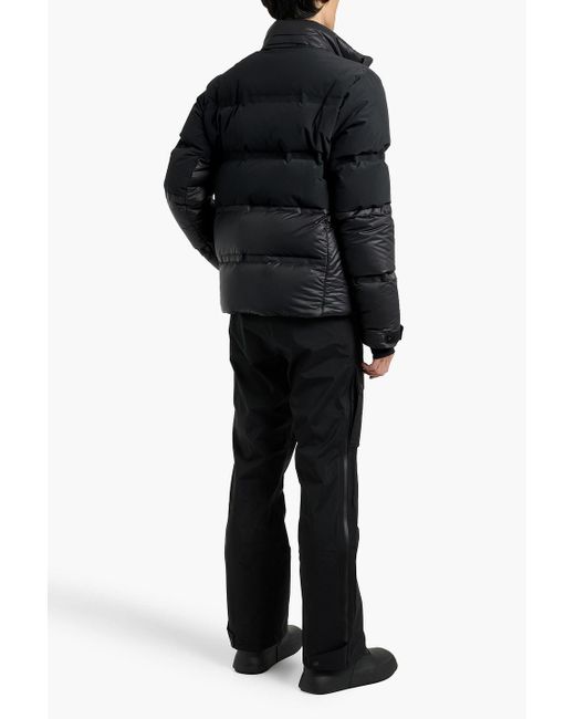 Aztech Mountain Black Super Nuke Quilted Down Ski Jacket for men