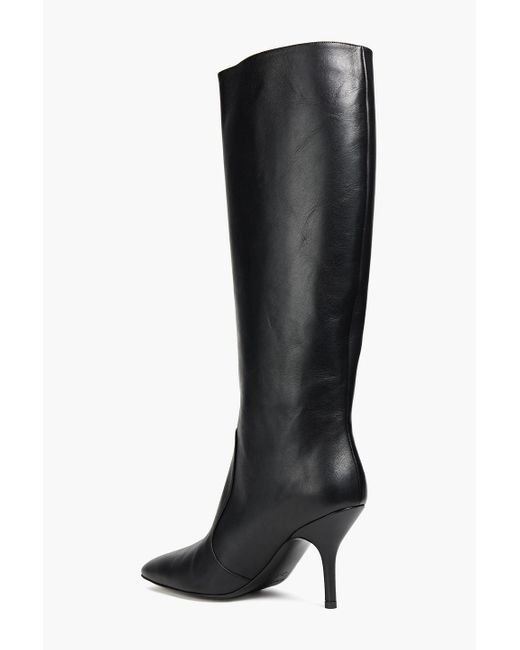 Magda Butrym Black Egypt Leather Knee Boots