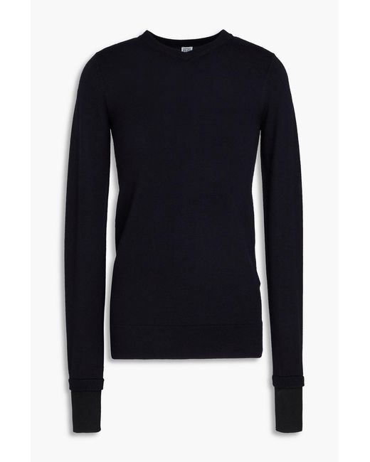 Totême Blue Wool Sweater