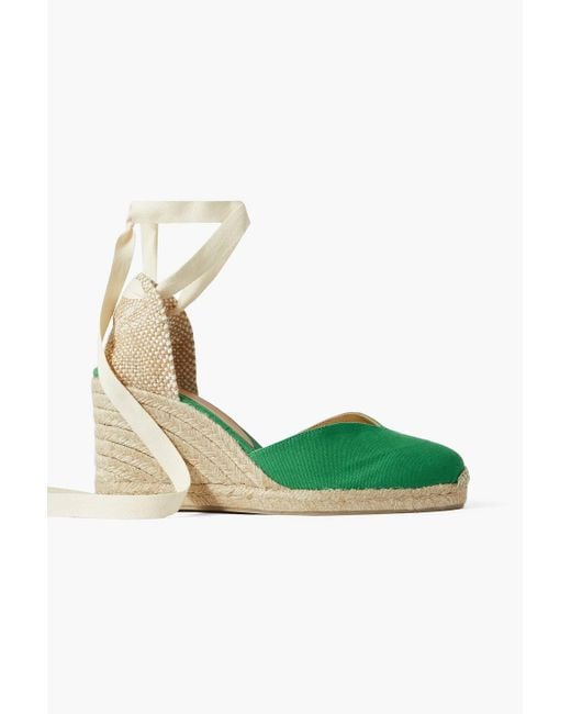 Castaner green espadrilles hotsell