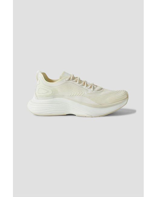 Athletic Propulsion Labs White Streamline Rubber-Trimmed Ripstop Sneakers