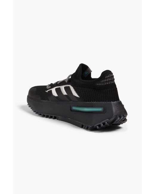 Adidas Originals Nmd s1 sneakers aus stretch-strick in Black für Herren
