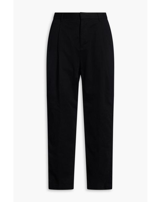 Orlebar Brown Black Stretch-Cotton Pants for men