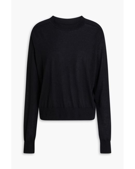 Loulou de Saison Black Angus Cashmere Sweater