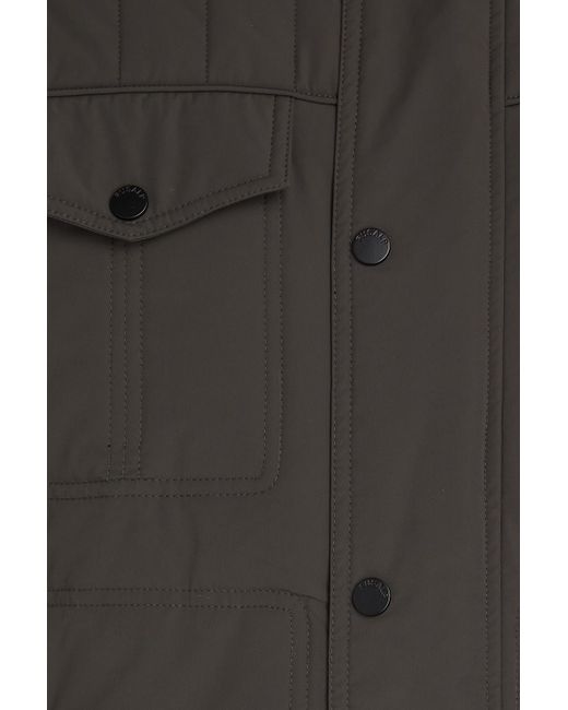 Fusalp Pascal jacke aus gestepptem shell mit scuba-einsätzen in Black für Herren