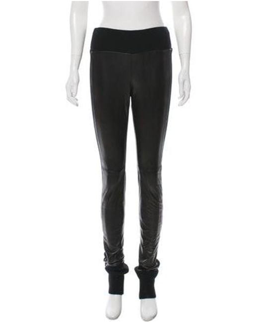 Lyst Diane Von Furstenberg Leggy Leather Pants W Tags In Black Diane Von Furstenberg Black Leggy Leather Pants W Tags Lyst
