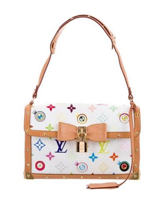 Lyst - Louis Vuitton Multicolore Eye Need You Bag White in Natural