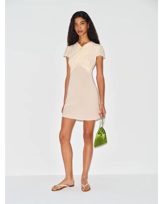 Reformation White Kasia Dress Lace