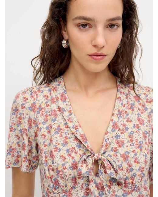 Reformation Pink Tyra Mini Dress 2