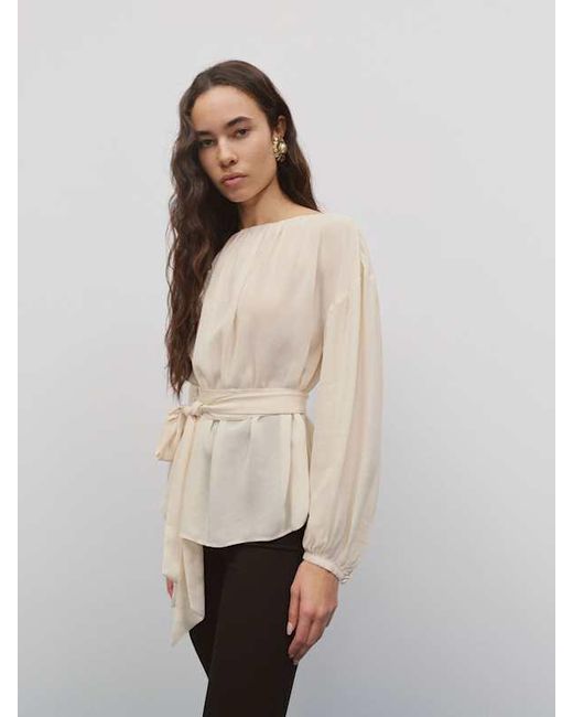 Reformation White Isola Top 0