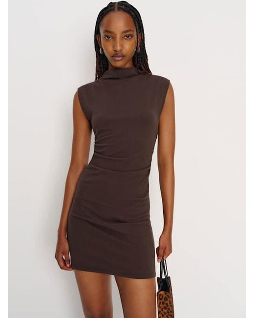 Reformation Natural Alden Knit Dress