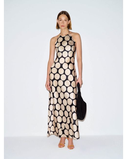 Reformation Natural Jeany Silk Dress