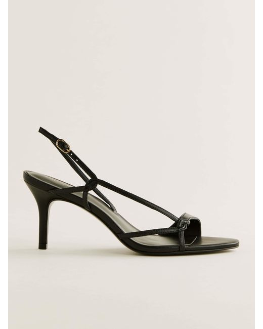 Reformation Natural Nino Slingback Heeled Sandal