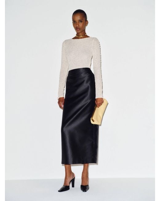 Reformation White Lydia Skirt 8