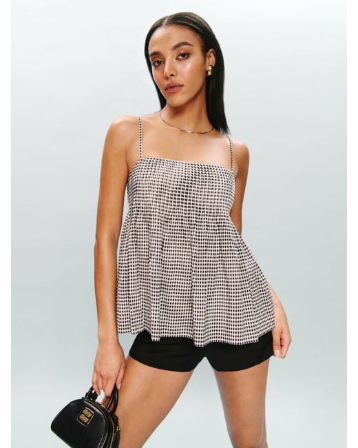 Reformation Gray Cici Top 0