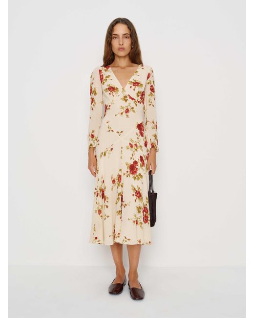 Reformation Natural Maureen Dress 0