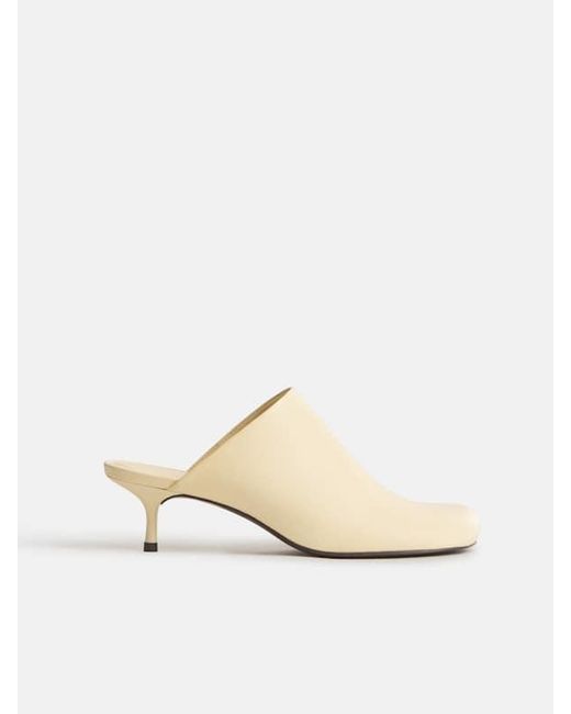 Reformation Natural Phadra Heeled Mule