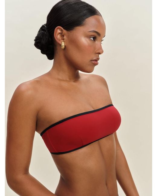Reformation Red Douro Bikini Bottom