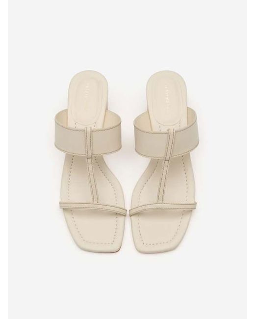 Reformation White Sardinia Heeled Sandal 8