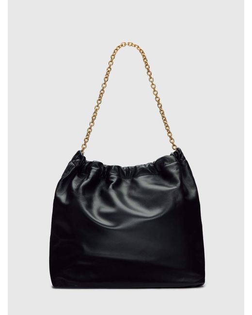 Reformation Black Dahlia Tote Bag Leather