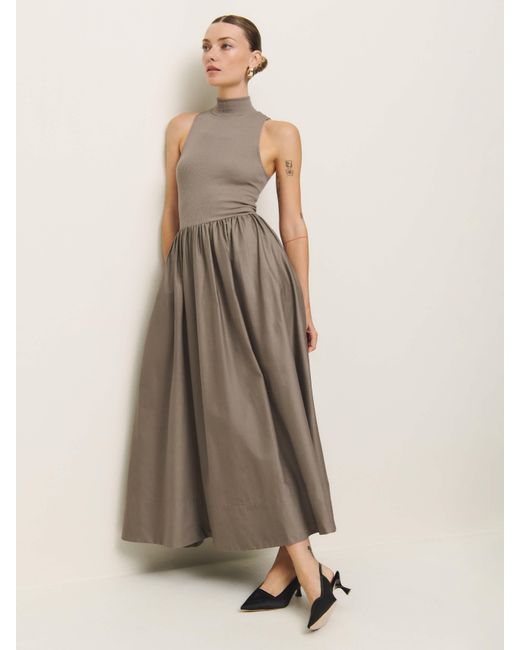 reformation sai maxi dress Reformation Sai Maxi Dress In Black - 40% Off