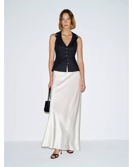 Reformation White Rona Top 0