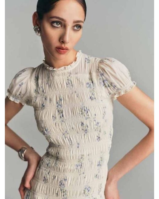 Reformation White Kiria Dress