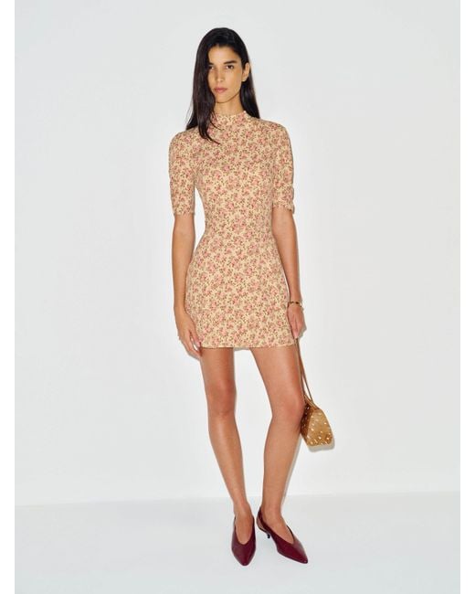 Reformation White Sonja Dress