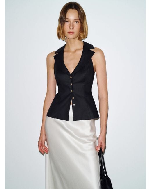 Reformation White Rona Top 0