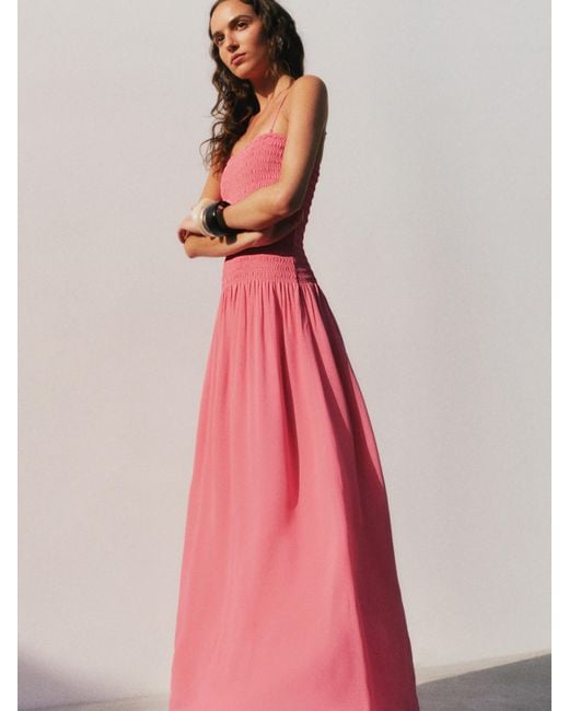 Reformation Pink Rudy Dress 2