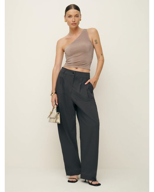 Reformation Natural Danielle Oversized Pant