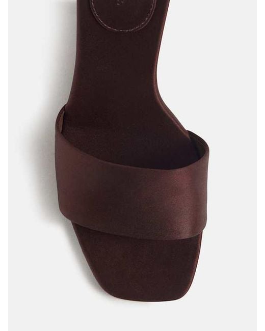 Reformation Brown Gabriella Wedge