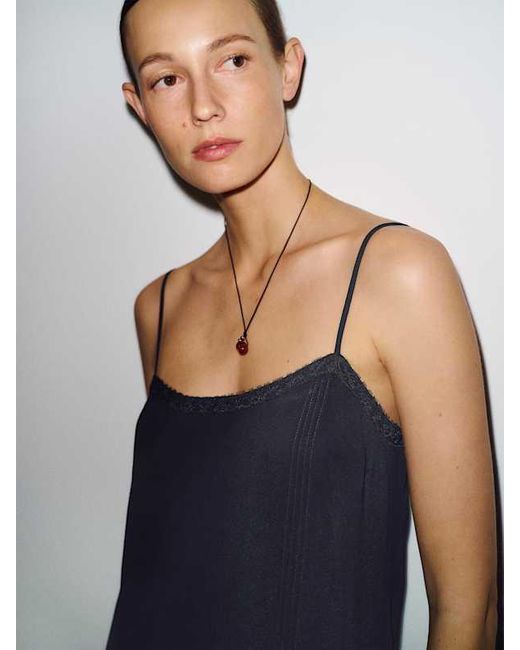 Reformation Blue Delfina Dress