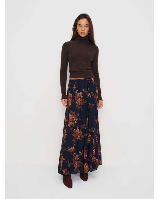 Reformation White Gemma Skirt 0