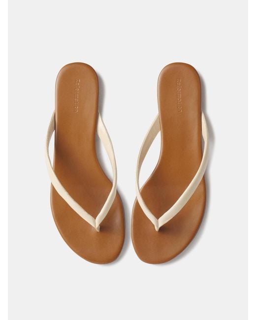 Reformation Natural Amelia Flat Thong 5