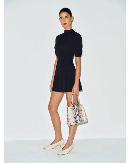 Reformation Blue Sonja Dress
