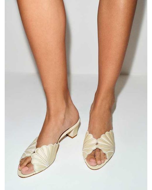 Reformation Natural Waldena Block Heeled Mule 5