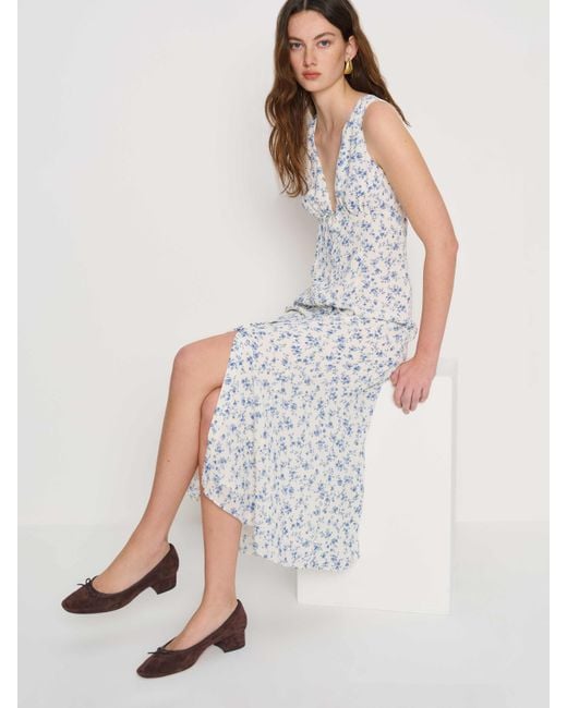 Reformation Brown Terry Ballet Pump 10