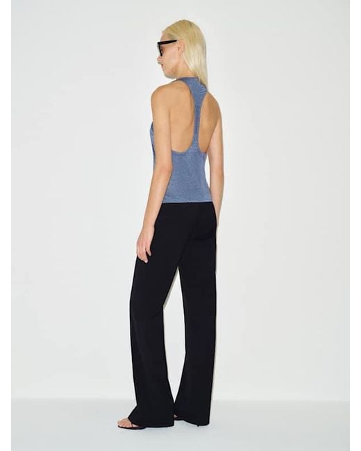 Reformation Blue Hugo Knit Top