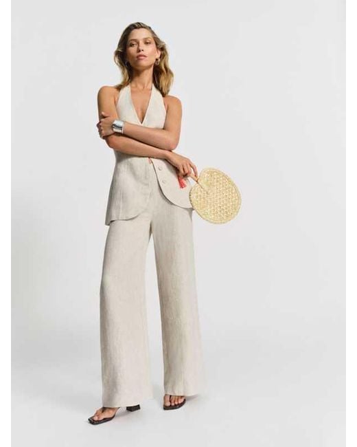 Reformation Natural Clove Linen Two Piece