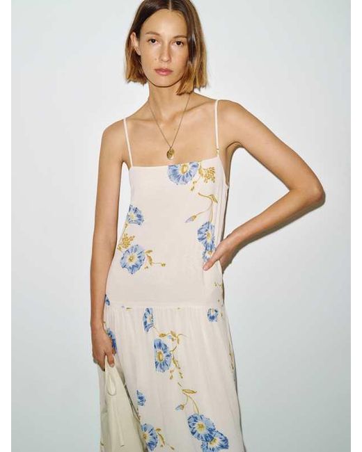 Reformation White Alda Dress