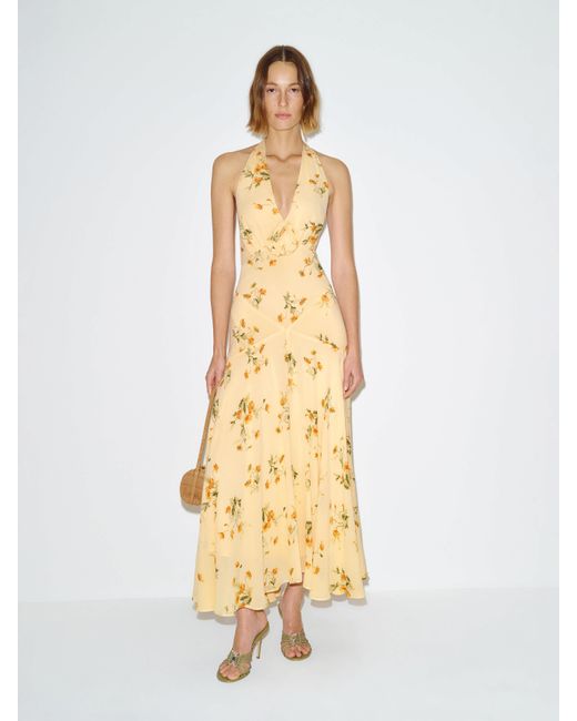 Reformation Metallic Briony Dress 10